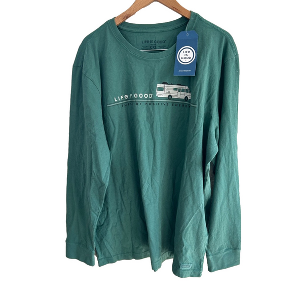 Life Is Good Other - Mens Life Is Good “Fueled By Positivity” Long Sleeve